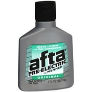 Afta Pre-Electric Shave Lotion Original 3 oz (Pack of 3)