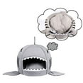 thumbnail image 3 of AUQ Cat Cave,11.81*11.02*11.81"Cat Cave Bed,Plush Cat Beds & Furniture for All Cats of Ages, 3 of 4