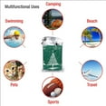 thumbnail image 6 of Kll Christmas Trees Microfiber Beach Towel Fast Drying,Extra Large 27.5"X55" Sand Free Beach Towel Super Lightweight Towels, 6 of 8