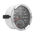thumbnail image 2 of Speed Gauge, Stainless Steel Ultra Wide Working Voltage 85Mm Speedometer  For Motorcycles Ships For Trucks Buses Automobiles, 2 of 8