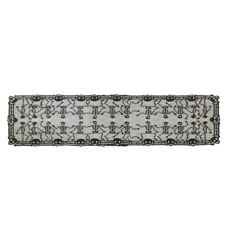 

Decoration Festival Lace Table Runner Black Mesh Decoration Beaded Fall Table Runners for round Tables Table 120 Inches Long Christmas Extra Long Table Runners Table for Rectangle Tables 36” Table