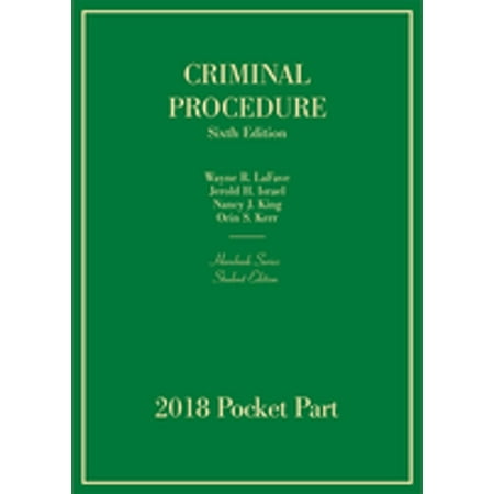 Criminal Procedure, Hornbook Series, Student Edition -