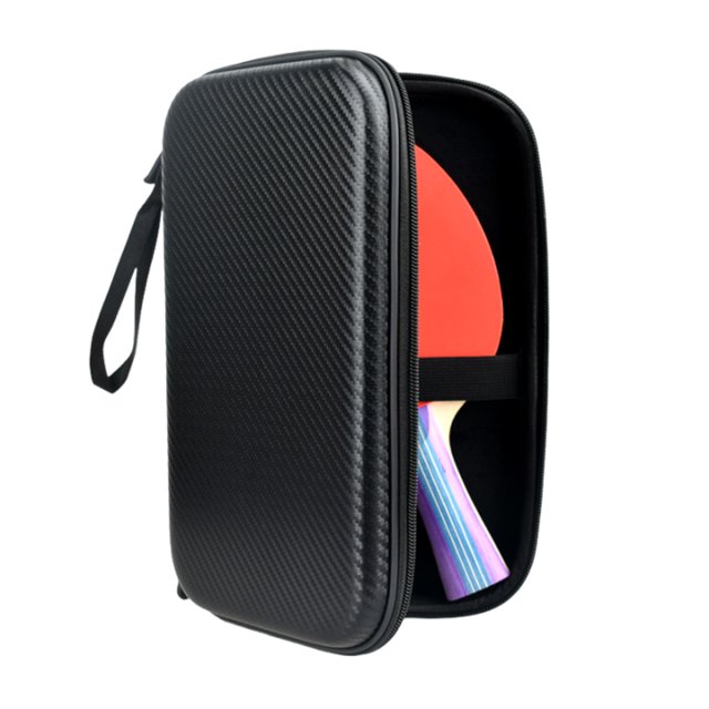 Bolsa de almacenamiento de paletas, gran regalo, bolsa para raquetas de ping pong para 2 paletas, varias bolas
