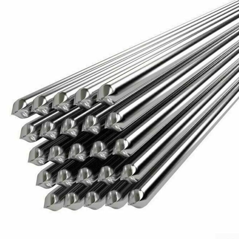 100pcs Easy Melt Welding Rods Low Temperature Aluminum Wire Brazing 1.6MM x 50CM