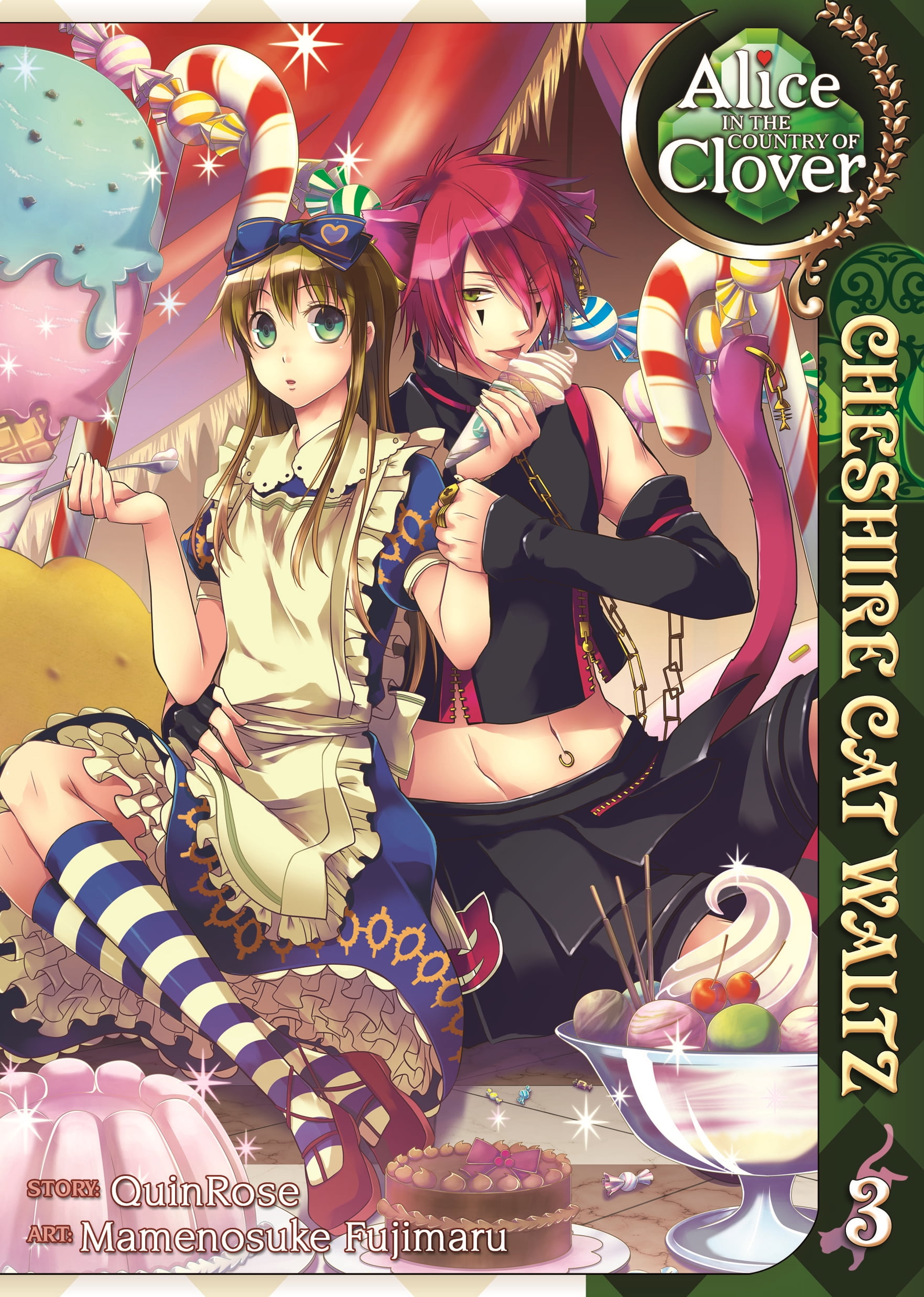 Alice in the Country of Clover: Cheshire Cat Waltz Vol. 3 - Walmart.com