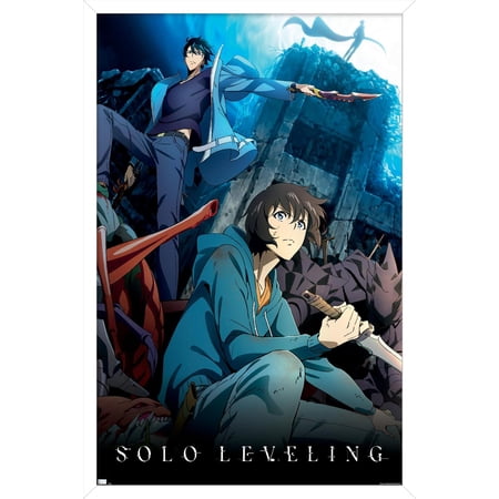 Solo Leveling - Key Art 2 Wall Poster 22.375 x 34 Framed