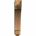 thumbnail image 2 of Ekena Millwork 6"W x 30"D x 34"H Thorton Craftsman Rough Sawn Bracket, Western Red Cedar, 2 of 13