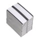 thumbnail image 1 of Sidaley Estante conveniente con cartón blanco reutilizable autoadhesivo ligero 76x25mm 30 piezas/juego cartulina 76x25mm 30 piezas/juego, 1 of 6