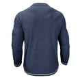 thumbnail image 7 of DIOAZUD Waffle Long Sleeve Henley Shirts for Men Solid Color Button Tops Lightweight Casual Regular Fit Tshirts for Workout, 7 of 7