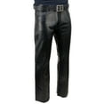 thumbnail image 1 of Milwaukee Leather | Classic Fit 5 Pocket Leather Pants for Men - Premium Leather Motorcycle Riding Pants - LKM5790-34, 1 of 4