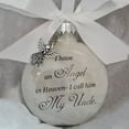 thumbnail image 2 of EIMELI Feather ball Angel In Memorial Ornament Hanging Sign Commemorative Decorations, 2 of 2