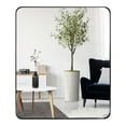 thumbnail image 5 of Black Deep Frame 30 Inx36 In Rectangle Mirror Modern Dresser Mirror Wall Mounted Decor Metal Frame for Bedroom Living Room Entryway Fireplace Mantel Dining Room, 5 of 9