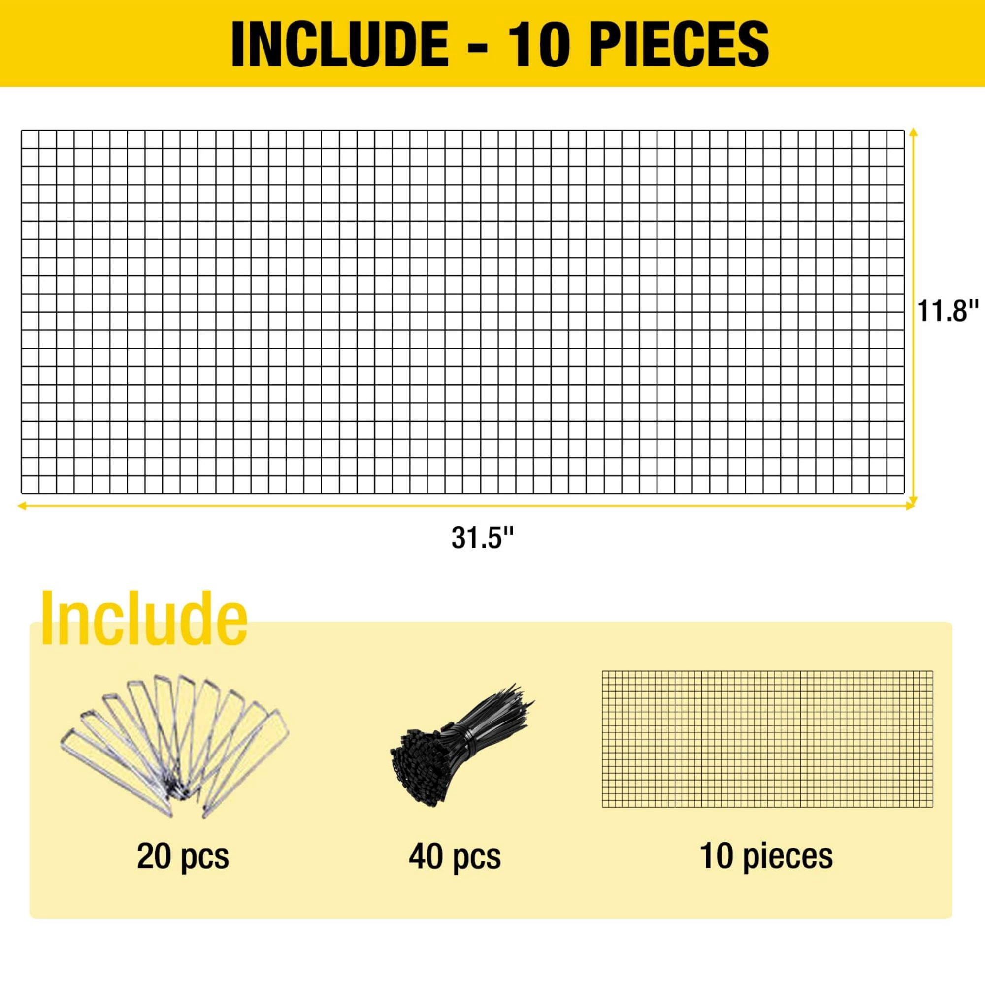 Aivituvin Chicken Wire Chicken Fence Wire Mesh Netting Cages Animal Barrier Garden Aviary Plant Craft Projects