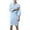 Blue, variant on Men's Waffle Bath Robe Long Robe Thin Medium Fall Comfy Kimono Bath House V Neck Soft Knee Length Grey Medium-Large