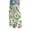Mint Green, variant on CPNG Girls Casual Flower Print Pants Summer Lightweight Sweet and Fashionable Loose Elastic Waist Drawstring Long Trousers(Green,10-11 Years)