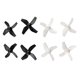 thumbnail image 1 of 8pcs 4- Hélices CW CCW de Piezas de Repuesto para HS210 H36 E010 T36 NIHUI NH010 , negro Blanco negro Hugo Hélices Quadrotor, 1 of 10