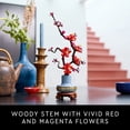 thumbnail image 5 of LEGO Icons Plum Blossom Building Set - Artificial Flowers for Home Decor - Table Centerpiece, Book Shelf - Adults Ages 18+ - Unique Birthday Gift Idea - 10369, 5 of 9