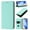 Mint green, variant on Magnetic Flip Wallet Case for iPhone Xs Max,Compatible Card Holder with RFID Protection Built-in Stand TPU + PU Leather Phone Cover, Mint green