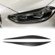 thumbnail image 2 of 1 Par Coche Faro Cejas Pegatina Carbono Fibra Patrón Negro, 2 of 7