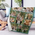 thumbnail image 4 of Custom Blanket with Picture,Customized Flannel blanket,Skin Friendly and Wrinkle and Fade-Resistant Perfect Personalized Gift for Halloween Christmas Couples Family and Friends (30'' X 40'', A3), 4 of 6