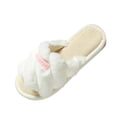 thumbnail image 3 of Agkizg Womens Fuzzy Slippers, House Slippers, Multi Size Fuzzy Lined House Slippers Warm Plushes Comfortable Casual Indoor Winter Slippers, 3 of 6