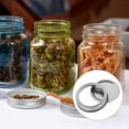 thumbnail image 2 of 12 Set of Wide Mouth Canning Lids with Rings Mason Jar Lids Set Mason Jar Airtight Lids, 2 of 9