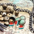 thumbnail image 4 of OUNONA 100 Pieces Fruit Pattern Clay Beads for Handmade Jewelry Making, Necklace, Bracelet Craft Supplies, 4 of 6