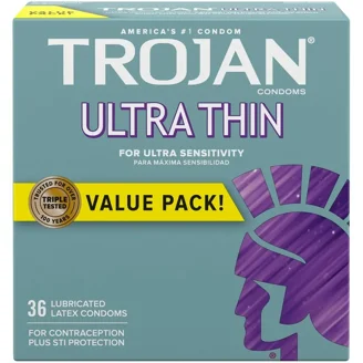 walmart non lubricated condoms Trojan Bareskin Thin Premium Lubricated Condoms