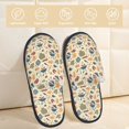 thumbnail image 2 of Slippers for Women, Barbecue And Grill Womens Slippers Fuzzy Winter House Shoes, Soft Anti-Skid Slippers Indoor and Outdoor, 2 of 7