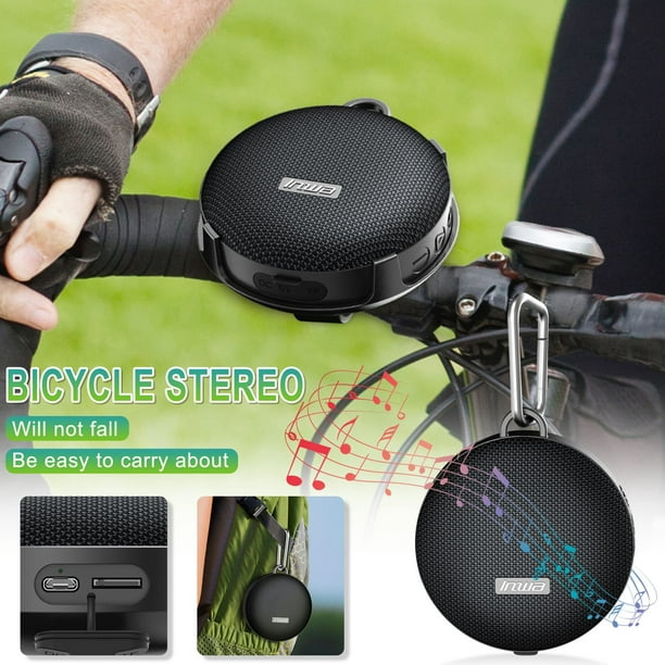 Inwa Enceinte Portable Bluetooth, Haut-Parleur pour vélo avec
