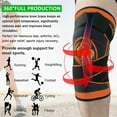 thumbnail image 2 of Knee Brace Support Men Women Knee Brace Sleeve Patella Support Stabilizer Compression Fit Support for Joint Pain and Arthritis Relief, 2 of 10