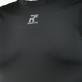 thumbnail image 3 of RunFlyte Men's Basics Light Compression Tank Top - Training - Moisture Wicking Black/Grey f1214-kkg, 3 of 4