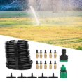 thumbnail image 1 of Garosa Garden Hose Kit, Self Watering Pipe Kit, 15m 20 Copper Nozzle Hosepipe Irrigation System Plant Self Watering Dripper Kit, 1 of 8