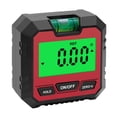 thumbnail image 1 of Mini Outil de Mesure d'Angle Numérique avec Base Inclinomètre de Niveau d'Angle LCD Rétroéclairé pour Menuiserie Automobile avec Ampoules, 1 of 10