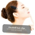thumbnail image 5 of 6pcs No Trace Duckbill Clip Metal Hair Clips Snap Hair Clips Alligator Hair Clips Flat Styling Clip No Bend Hair Clips Makeup Application Hair Clip Girl Headdress Barrette Clip Wig, 5 of 5