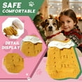 thumbnail image 4 of GASTROPOD Dog Sweater,Cute Knitwear Pet Clothes,Cozy Healing Dog Clothes for Large Dogs,Yellow, 4 of 7