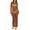 Coffee Color, variant on Women'S Sheer Mesh Pearl Rhinestone Cover Up Beach Dress Swimwear Bikini Swimsuit Bathing Suit Coverups Black S