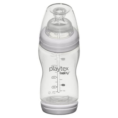 Playtex Baby VentAire Complete Tummy Comfort Baby Bottles, 9 Oz, 3