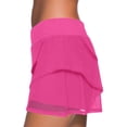 thumbnail image 4 of SWSMCLT Women's Swim Shorts High Waisted Summer Layered Swimsuit Bathing Suit Beach Slimming Board Shorts Rose 4-6, 4 of 4