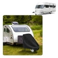 thumbnail image 6 of BIBABLYKE Drawbar Cover, Universal Drawbar Cover Weather Protections Tow Bar Protective Cover for Caravans Motorhome Trailer, 6 of 12