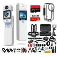 thumbnail image 1 of SJCAM C300 4K Dual Touchscreen Action Camera | Ultra HD Compact Vlogging Cam with Front and Rear Screens | Waterproof Mini Camera (C300W) Bundle Including: 50-IN-1 Action Kit, 64GB Memory Card, More, 1 of 7