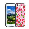 thumbnail image 1 of Compatible with iPhone SE 2020 Phone Case, Strawberries-337 Case Silicone Protective for Teen Girl Boy Case for iPhone SE 2020, 1 of 1