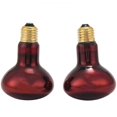 thumbnail image 1 of 100W 2 Pack Infrared Heat Lamp Bulb Red Light Heat Bulbs for Pet Lizards Bearded Snakes & Amphibian, 1 of 5