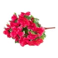 thumbnail image 2 of Artificial Flowers Fake Silk Multicolor Rhododendron Flower Head for DIY Wedding Bouquets Centerpieces Arrangements for Home Garden Party Decoration - 1 Pack, 2 of 8