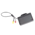 thumbnail image 4 of 4.3 Inch Rear View Car Monitor, 480x272 PX Resolution 16:9 Aspect Ratio 180 Degrees Adjustable Car Display Function Car Monitor For Car,Truck,Pickup, 4 of 8