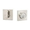 thumbnail image 2 of Sure-Loc Square Modern Deadbolt Silver Chrome Finish, 2 of 4