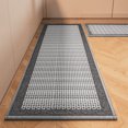 thumbnail image 1 of Paokuoon Anti slip Carpet Mat Double Sided Carpet Mat Non Slip Quick Water Absorbent Beautiful Knitted Design for Indoor Entryway, 1 of 7