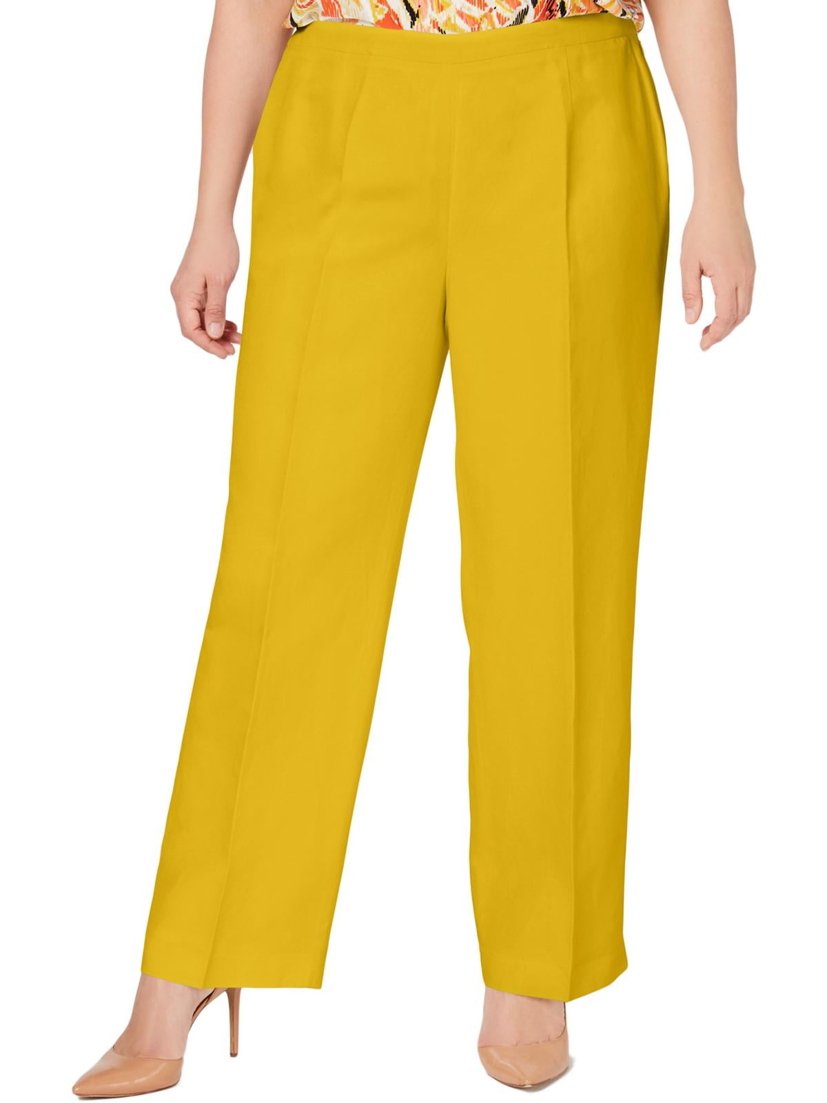 Kasper Womens Plus Audrey Linen Blend 