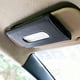 thumbnail image 4 of Porta pañuelos para coche, porta pañuelos de cuero PU para visera solar de coche, caja negra para pañuelos y mascarillas para coche, 4 of 5
