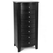 Milan Jewelry Armoire, in Dark Brown